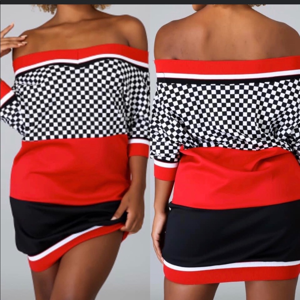 Checkered dress